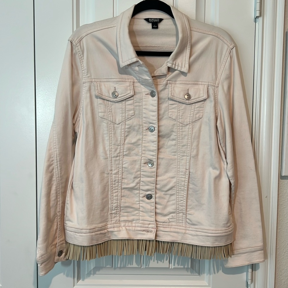 (Up)Cycled Buffalo David Bitton Light Pink Jacket